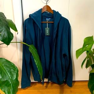 Brand new with tags organic cotton TenTree “moonlit ocean” hoodie